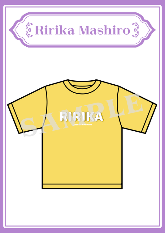 Ririka Mashiro - Member Color T-shirt